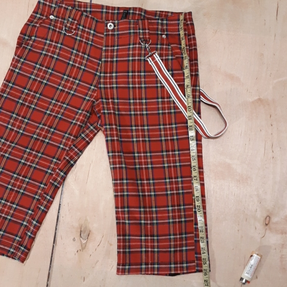 Super Low ¾ Cyber Punk 90s. Twill Pants!Vintage! - Picture 10 of 10